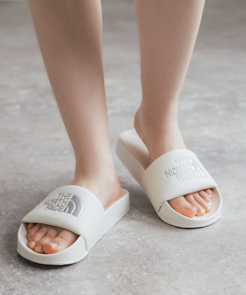 THE NORTH FACE(ザノースフェイス)の「THE NORTH FACE ザ・ノースフェイス BASIC SLIDE オープントゥスライドサンダル(サンダル・メンズ・ベージュ/オフホワイト/チャコール/ブラック・25cm/26cm/27cm/28cm/24cm)」の6枚目の写真