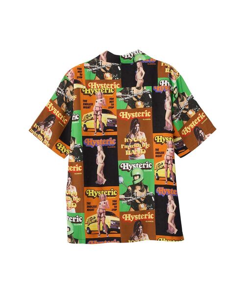 HYSTERIC GLAMOUR(ヒステリックグラマー)の「HG MAGAZINE柄 オープンカラーシャツ(シャツ/ブラウス・メンズ・その他2・X-LARGE/LARGE/MEDIUM/SMALL)」の5枚目の写真