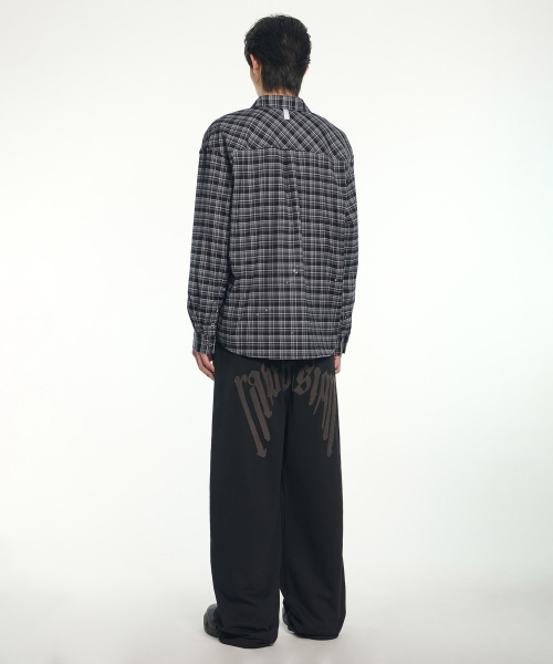 NOMANUAL(NOMANUAL)の「RAW VISION SWEATPANTS - BLACK(スウェットパンツ・レディース・その他・SMALL/MEDIUM/LARGE/X-LARGE)」の4枚目の写真