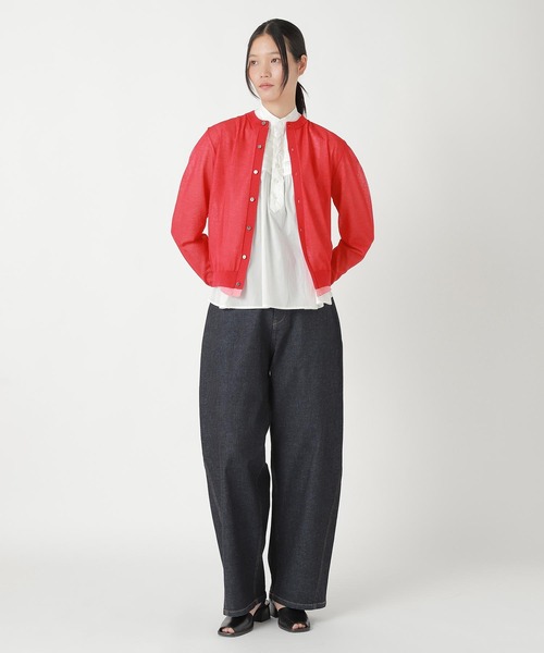ZUCCa(ズッカ)の「HYPER STRETCH LIGHT DENIM / パンツ(その他パンツ・レディース・ブルー/ネイビー・XL/M size/S size)」の3枚目の写真