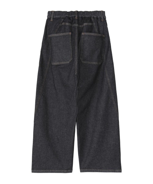 ZUCCa(ズッカ)の「HYPER STRETCH LIGHT DENIM / パンツ(その他パンツ・レディース・ブルー/ネイビー・XL/M size/S size)」の4枚目の写真