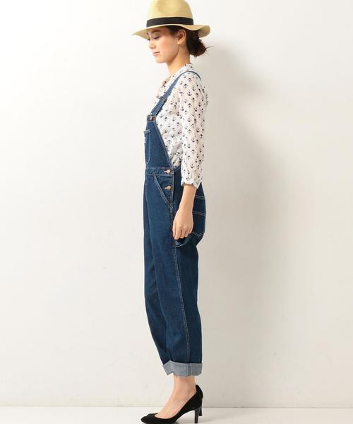 coen(コーエン)の「《LEE5月号掲載》SMITHオーバーオール(サロペット/オーバーオール・レディース・ネイビー・LARGE/MEDIUM)」の5枚目の写真