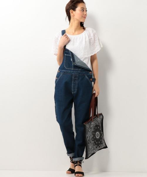 coen(コーエン)の「《LEE5月号掲載》SMITHオーバーオール(サロペット/オーバーオール・レディース・ネイビー・LARGE/MEDIUM)」の15枚目の写真