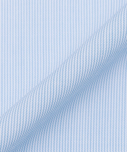 TOKYO SHIRTS（トウキョウシャツ）の「【吸水速乾】 形態安定ノンアイロン ボタンダウン 半袖ビジネスワイシャツ（ビジネスシャツ・メンズ・ブルー・首回り37cm/首回り39cm/首回り43cm/首回り42cm/首回り41cm）」の5枚目の写真