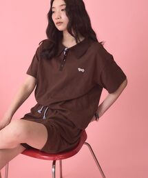 Penny（ペニー）の「【PENNEY'S】配色ポロ+ショートパンツ（セットアップ）」