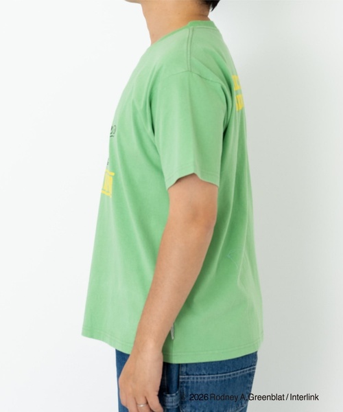and D. petit main(アンドディープティマイン)の「【親子リンク】【パラッパラッパー】【DAD】カラーワイド配色ロゴ半袖Tシャツ(Tシャツ/カットソー・レディース・ターコイズブルー/グリーン/オレンジ・F)」の11枚目の写真