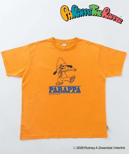 and D. petit main(アンドディープティマイン)の「【親子リンク】【パラッパラッパー】【DAD】カラーワイド配色ロゴ半袖Tシャツ(Tシャツ/カットソー・レディース・ターコイズブルー/グリーン/オレンジ・F)」の7枚目の写真