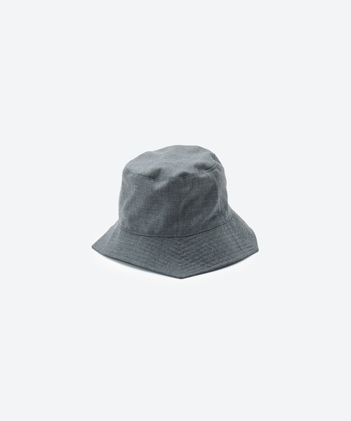 KIJIMA TAKAYUKI グレー　帽子 WOOL POLY PENTAGON BRIM HAT（ハット）｜KIJIMA TAKAYUKI（キジマ