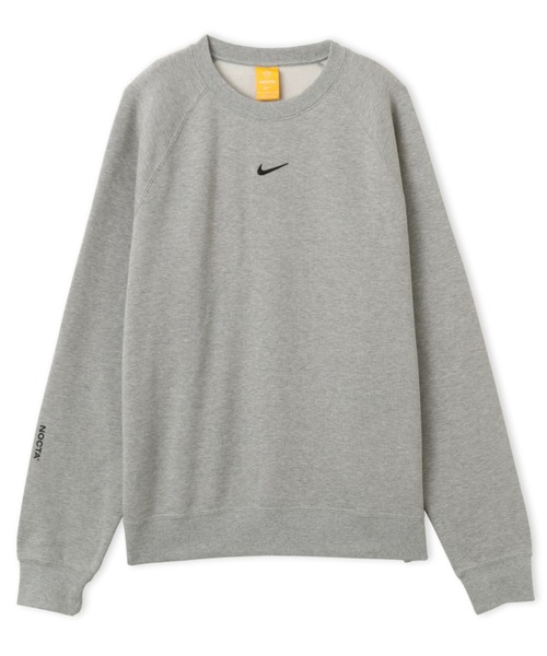 NIKE(ナイキ)の「NIKE M NRG NOCTA CS CREW FLC / ナイキ NRG NOCTA CS フリース L/S クルー 【SP】(スウェット・メンズ・グレー/ブラック/ブルー・S/XXL/XL/L/M)」の17枚目の写真