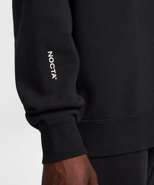 NIKE(ナイキ)の「NIKE M NRG NOCTA CS CREW FLC / ナイキ NRG NOCTA CS フリース L/S クルー 【SP】(スウェット・メンズ・グレー/ブラック/ブルー・S/XXL/XL/L/M)」の8枚目の写真