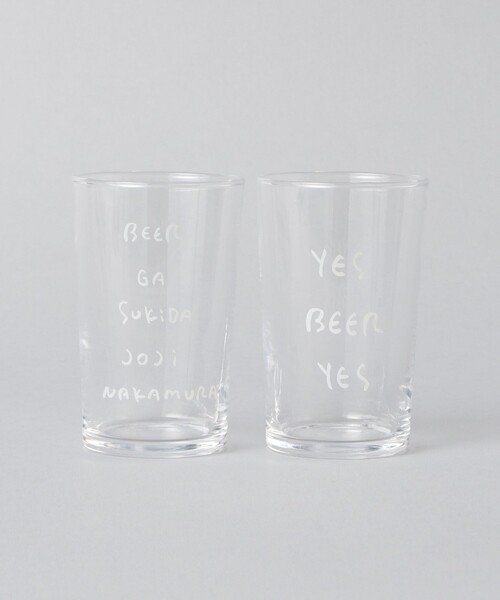 TOKYO CULTUART by BEAMS(トウキョウカルチャートバイビームス)の「中村穣二 / ビアグラス セット(グラス/マグカップ/タンブラー・レディース・その他・ONE SIZE)」の1枚目の写真