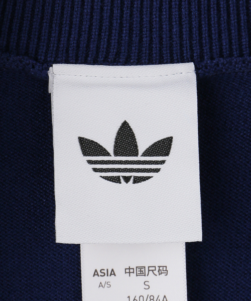 adidas Originals（アディダスオリジナルス）の「adidas originals / アディダス オリジナルス KNITTED FIREBIRD TRACK TOP（ブルゾン・レディース・ブルー/ブラック/アイボリー・MEDIUM）」の10枚目の写真