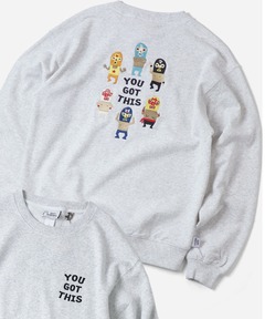 10.3oz　YOU GOT THIS　刺繍スウェットシャツ