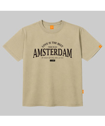 アムステルダム 半袖Tシャツ 男女共用 ビッグサイズ S 4XL