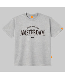アムステルダム 半袖Tシャツ 男女共用 ビッグサイズ S 4XL