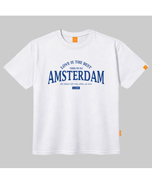 アムステルダム 半袖Tシャツ 男女共用 ビッグサイズ S 4XL