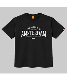 アムステルダム 半袖Tシャツ 男女共用 ビッグサイズ S 4XL