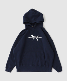 Cloveru（クローバル）の「Cloveru / クローバル ワイド フード スウェット Labrador Retriever（パーカー）」