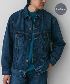 リラックスド デニム トラッカー ジャケット（デニムジャケット