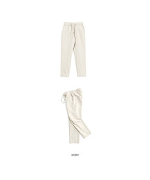 ACOVER（オコボ）の「リネンライク9部バンディングパンツ4カラー（その他パンツ）」
