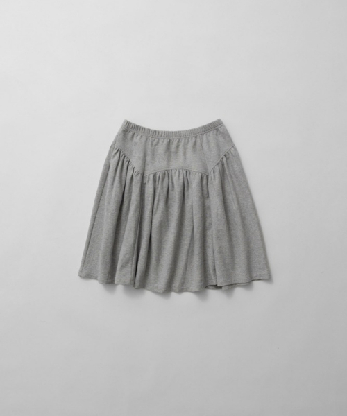 haag(ヘイグ)の「a soft jersey skirt (melange grey)(スカート・レディース・その他・FREE)」の2枚目の写真