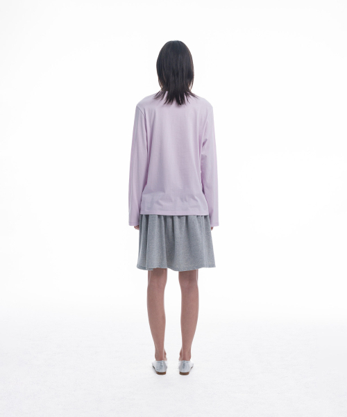 haag(ヘイグ)の「a soft jersey skirt (melange grey)(スカート・レディース・その他・FREE)」の5枚目の写真