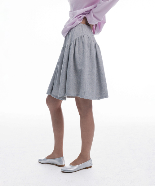 haag(ヘイグ)の「a soft jersey skirt (melange grey)(スカート・レディース・その他・FREE)」の13枚目の写真