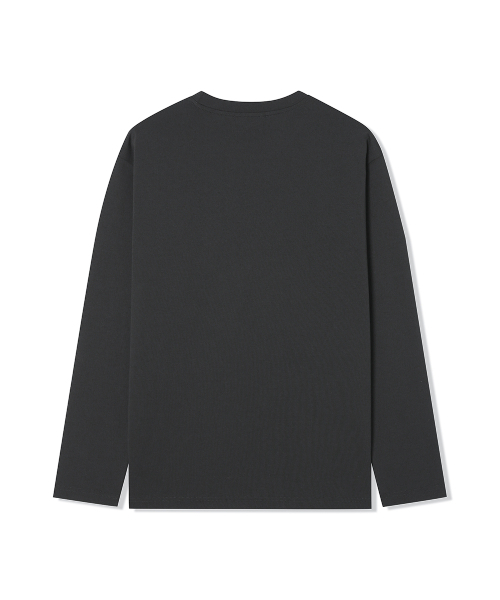 ADHOC(アドホック)の「男性ベーシック長袖Tシャツ (3 COLOR) (HC3LTK1)(Tシャツ/カットソー・メンズ・ホワイト/ブラック/スカイブルー・95/100/105/110)」の7枚目の写真