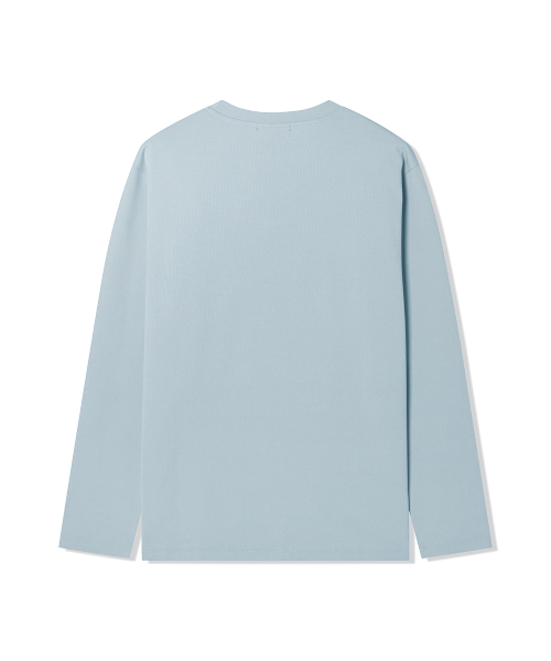 ADHOC(アドホック)の「男性ベーシック長袖Tシャツ (3 COLOR) (HC3LTK1)(Tシャツ/カットソー・メンズ・ホワイト/ブラック/スカイブルー・95/100/105/110)」の9枚目の写真