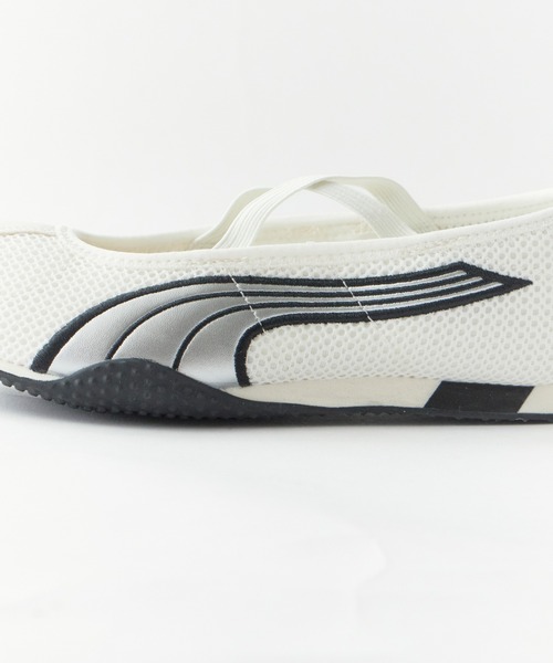 PUMA(プーマ)の「PUMA/プーマ H-STREET BALLET WNS スピードキャット Hストリート バレエシューズ スニーカー レディース ストリート スポーティ 秋 秋服 2026年秋冬(スニーカー・レディース・ホワイト/ブラック・23/23.5/24/24.5/25)」の12枚目の写真