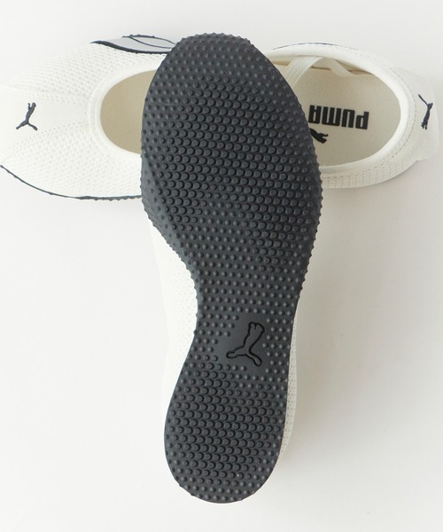 PUMA(プーマ)の「PUMA/プーマ H-STREET BALLET WNS スピードキャット Hストリート バレエシューズ スニーカー レディース ストリート スポーティ 秋 秋服 2026年秋冬(スニーカー・レディース・ホワイト/ブラック・23/23.5/24/24.5/25)」の6枚目の写真