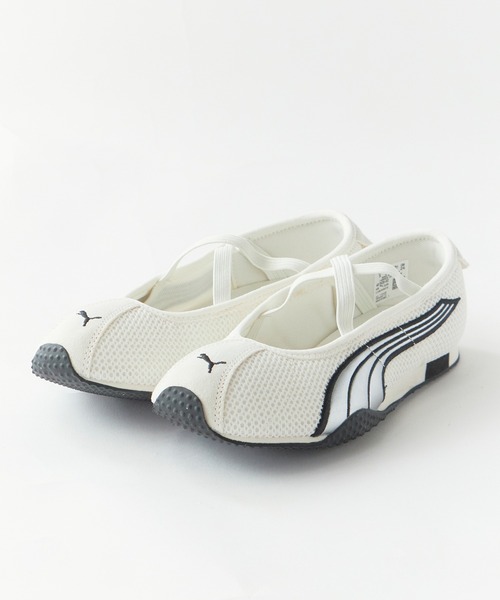 PUMA(プーマ)の「PUMA/プーマ H-STREET BALLET WNS スピードキャット Hストリート バレエシューズ スニーカー レディース ストリート スポーティ 秋 秋服 2026年秋冬(スニーカー・レディース・ホワイト/ブラック・23/23.5/24/24.5/25)」の20枚目の写真