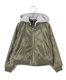 VENCEEXCHANGE | Kids フード付きMA-1ブルゾン   (MA-1)