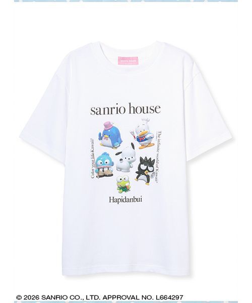 sanrio house(サンリオハウス)の「【Neo Kawaii² Collection】グラフィックTシャツ(Tシャツ/カットソー・レディース・その他14/その他13/H・F)」の1枚目の写真