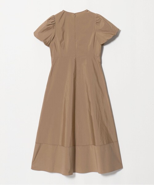 UNITED ARROWS(ユナイテッドアローズ)の「ファブリカ パフ ショートスリーブ ワンピース(ワンピース・レディース・ブラウン系/その他2/ブラック・36/38)」の9枚目の写真