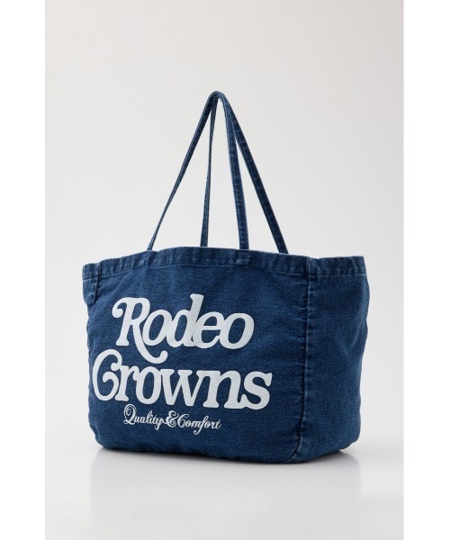 RODEO CROWNS WIDE BOWL(ロデオクラウンズワイドボウル)の「ウォッシュビッグトート(トートバッグ・レディース・ブルー/ピンク/ブラック・FREE)」の12枚目の写真