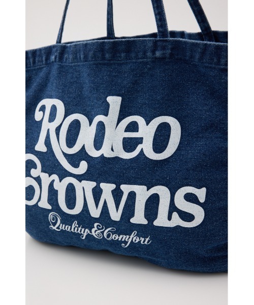 RODEO CROWNS WIDE BOWL(ロデオクラウンズワイドボウル)の「ウォッシュビッグトート(トートバッグ・レディース・ブルー/ピンク/ブラック・FREE)」の15枚目の写真