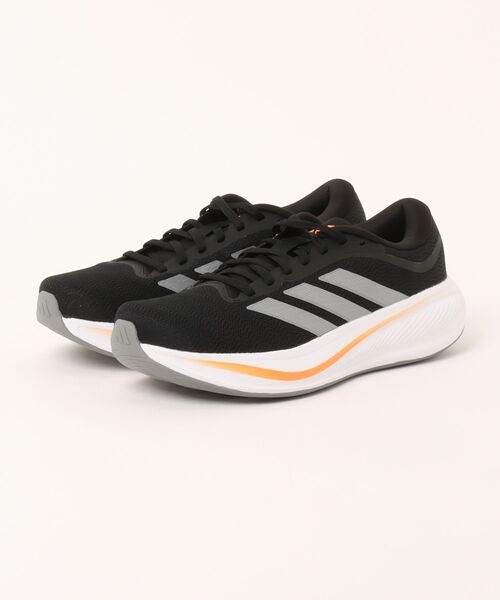 adidas(アディダス)の「《adidas》RESPONSEランナー2(スニーカー・メンズ・ホワイト系その他/ブラック系その他/パープル系その他・28.0cm/26.0cm/27.0cm/27.5cm/23.0cm/23.5cm/24.0cm/24.5cm/26.5cm/25.5cm/22.5cm/25.0cm)」の1枚目の写真