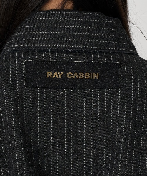 RAY CASSIN(レイカズン)の「ウエストシェイプデニムGジャン(デニムジャケット・レディース・ブルー系その他2・FREE)」の22枚目の写真