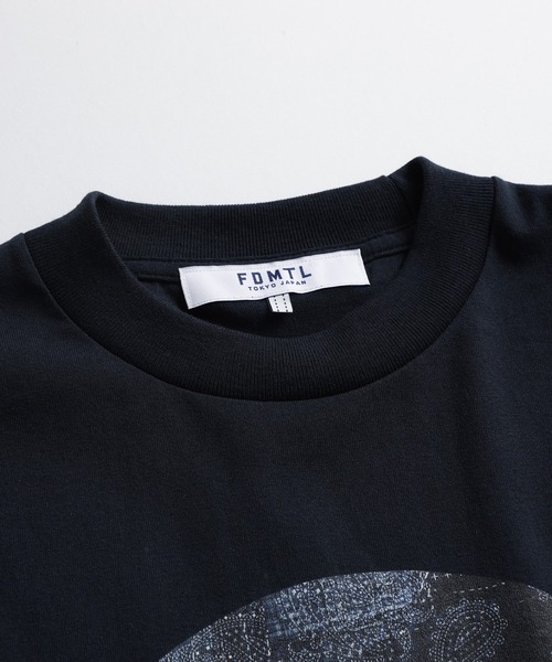 FDMTL(ファンダメンタル)の「FDMTL/ファンダメンタル/PAISLEY TEE(Tシャツ/カットソー・メンズ・ホワイト/ネイビー・4/3/2/1)」の9枚目の写真