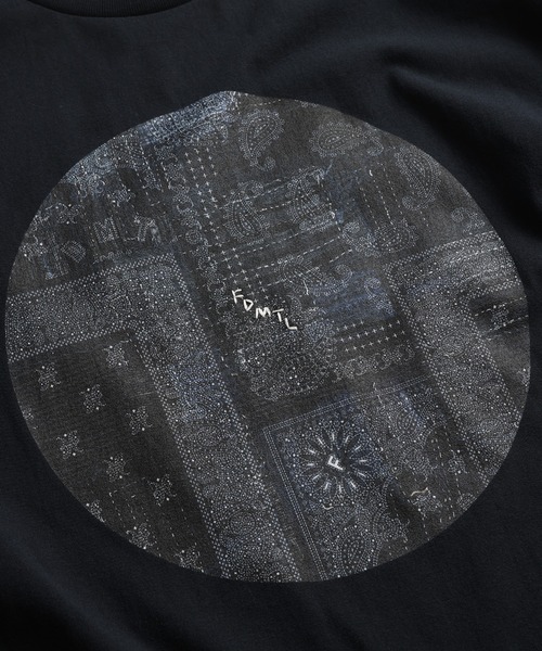 FDMTL(ファンダメンタル)の「FDMTL/ファンダメンタル/PAISLEY TEE(Tシャツ/カットソー・メンズ・ホワイト/ネイビー・4/3/2/1)」の10枚目の写真