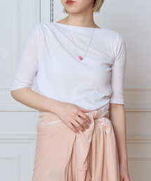 IENA LA BOUCLE | IENA LA BOUCLE アシメドレープカットソー(Tシャツ/カットソー)