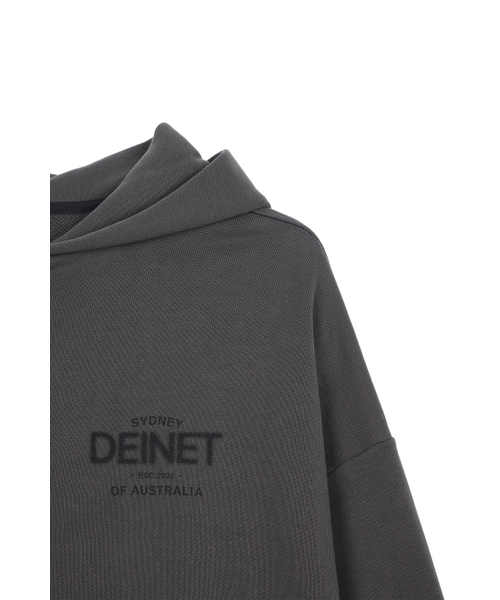 DEINET(ダイニット)の「LOST IN SYDNEY ZIP-UP HOODIE IN CHARCOAL(パーカー・レディース・その他・FREE)」の7枚目の写真