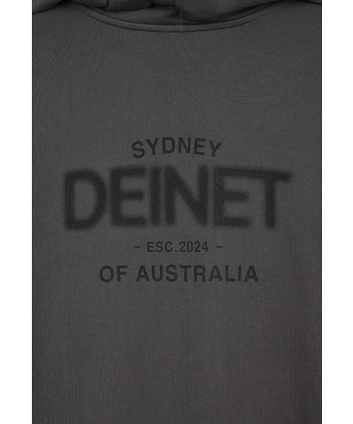 DEINET(ダイニット)の「LOST IN SYDNEY ZIP-UP HOODIE IN CHARCOAL(パーカー・レディース・その他・FREE)」の3枚目の写真