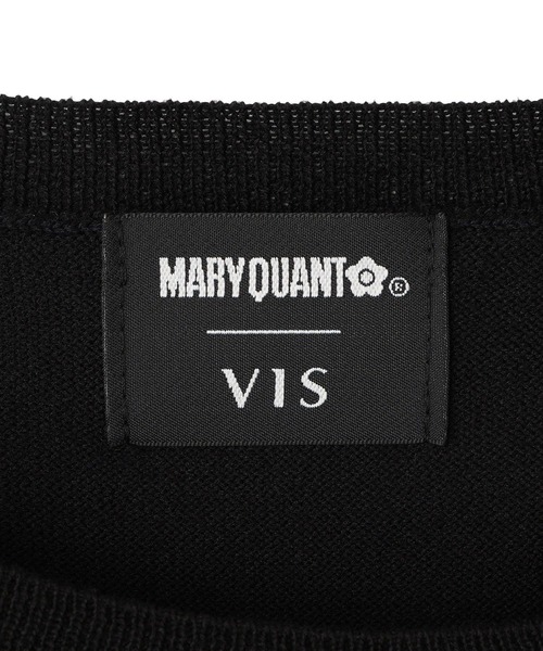 MARY QUANT(マリークワント)の「【MARY QUANT×VIS】スカーフ風ボウタイニット(ニット/セーター・レディース・レッド/ブラック/オフホワイト・FREE)」の14枚目の写真