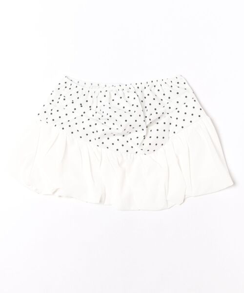 Ritzy(リッツィー)の「ドット切替 バルーンミニスカート(スカート・レディース・ブラック/ホワイト・L/S/M)」の11枚目の写真