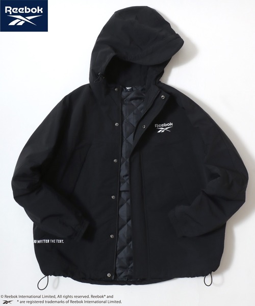 上質素材BOTTER×リーボックブルゾン マウンテンパーカ風 イタリア製 セール】Reebok/リーボック Nylon Mountain Jacket/オーバーサイズ