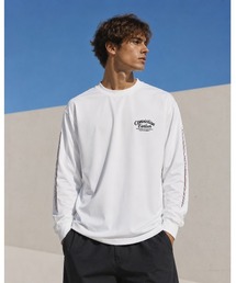 UNDERWRAPS（アンダーラップス）の「UVカット イージーケア バックプリント 長袖Tシャツ　ロンT（Tシャツ/カットソー）」