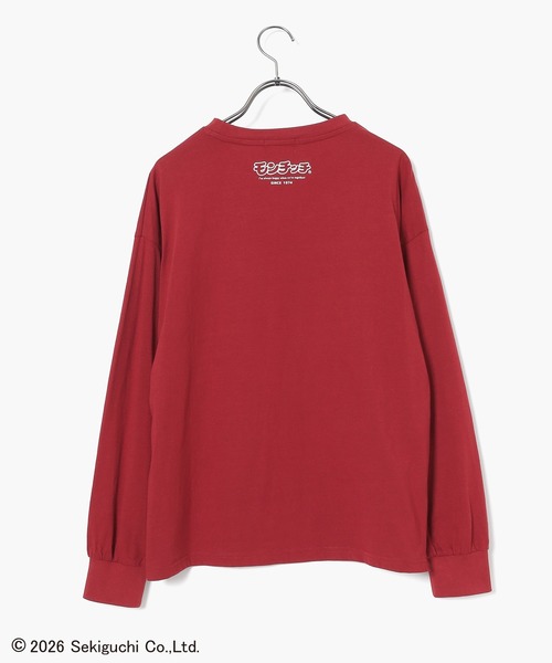 Honeys(ハニーズ)の「モンチッチ/ロンT(Tシャツ/カットソー・レディース・オートミール/ブラック/アイボリー/レンガ・S/M/LL/L/3L)」の20枚目の写真