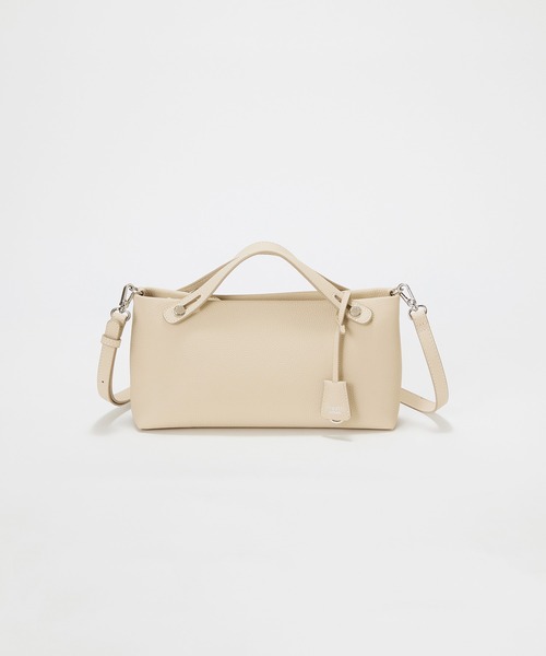 Breath TOPKAPI(ブレストプカピ)の「【Breath TOPKAPI】ELAN エラン シュリンクレザー 2WAY ショルダーバッグ(ショルダーバッグ・レディース・クリーム/ブラック/ブラウン/グレイッシュベージュ/ボルドー・FREE)」の1枚目の写真